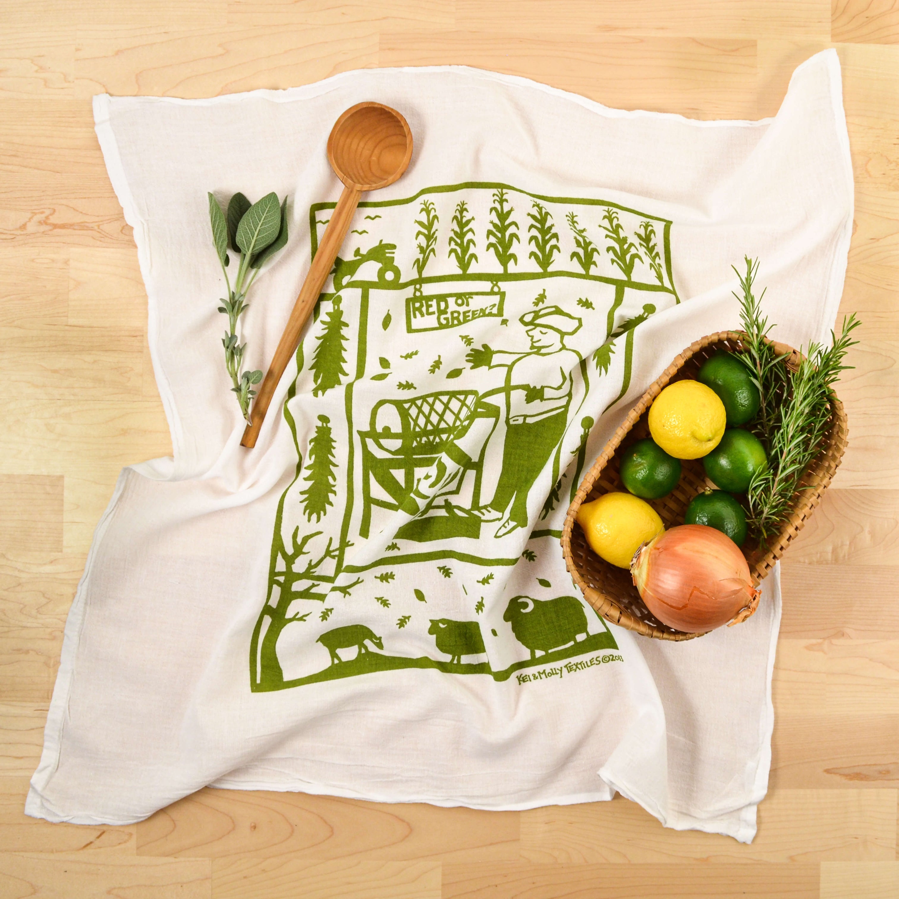 Kei & Molly Textiles – Kei & Molly Flour Sack Dish Towels – Kei