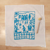 Flour Sack Dish Towel: Santa Fe