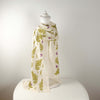 Kei & Molly Fern olive green scarf full view