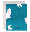 E. Frances Paper Peace Doves Card Back.