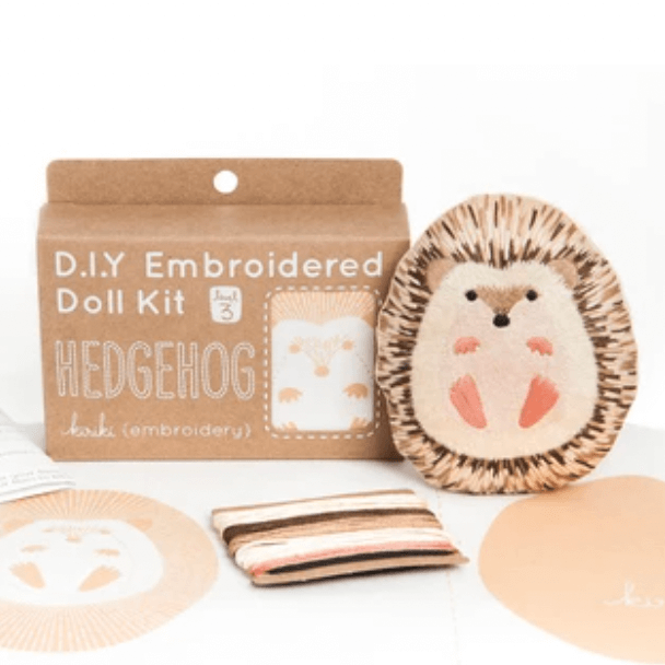 Kiriki Press Embroidery Hedgehog Kit