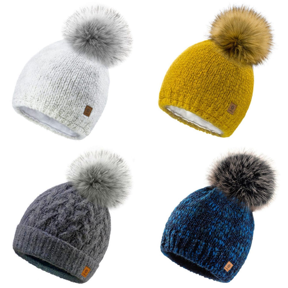 WOOLK Pom Knitwear Hat – Kei & Molly Textiles, LLC