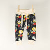 Baby pants by Kinder Sprout: jackalope, front view