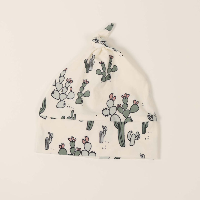 Kinder Sprouts Top Knot Hat: Cactus