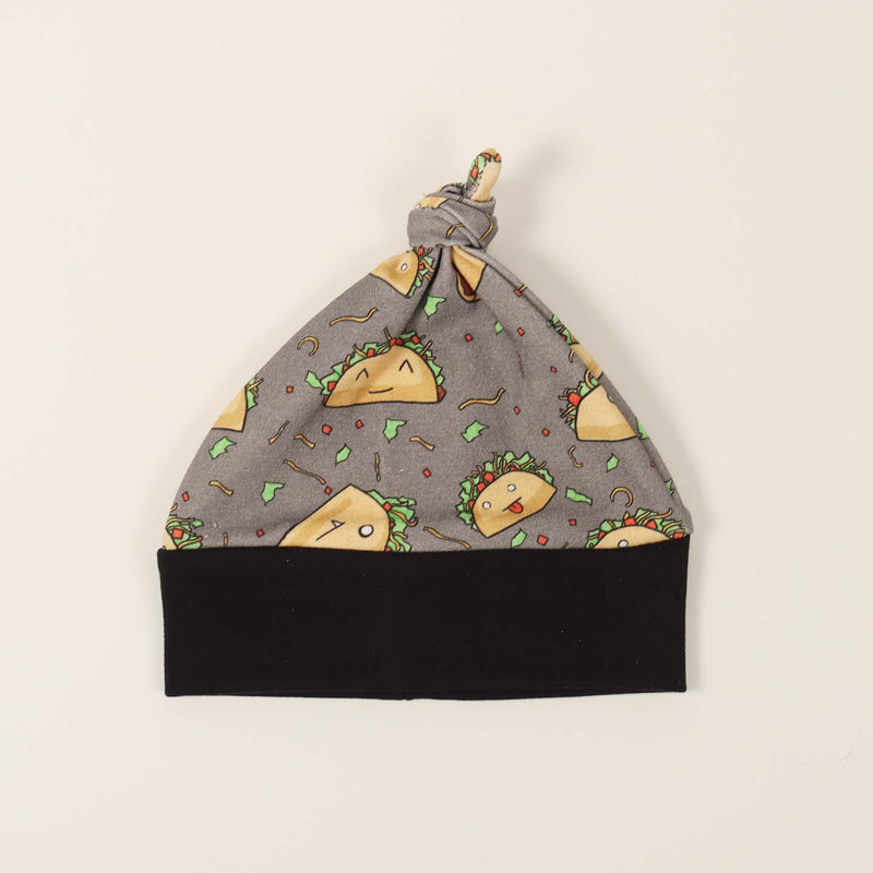 Kinder Sprouts Top Knot Hat: Tacos