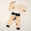 Kinder Sprouts baby set of leggings, bib & hat