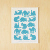 Kei & Molly Textiles Cats Sticker.