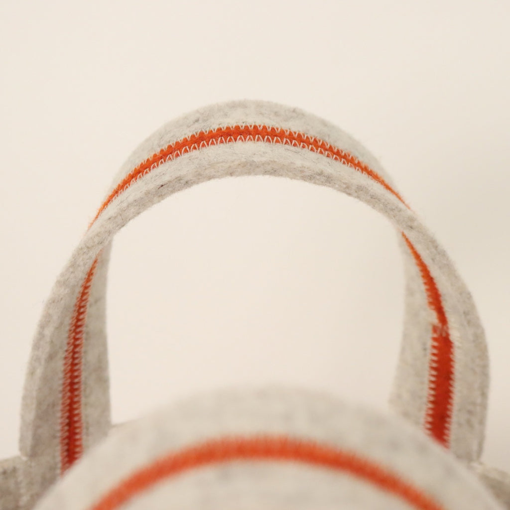 Banded Felt Tote Detail