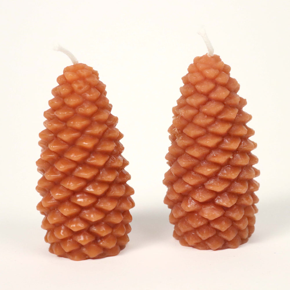 Small Pine Cone Candles – Kei & Molly Textiles, LLC