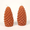 Small Pine Cone Candles