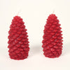 Small Pine Cone Candles