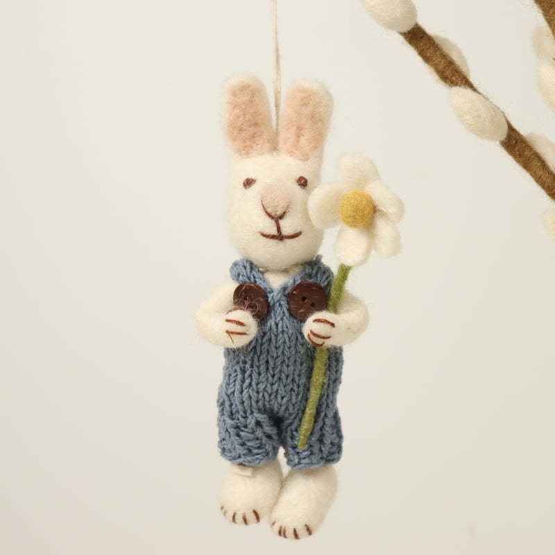 Felt Bunny Ornament