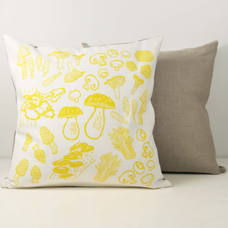 Pillow Cover: Mushrooms