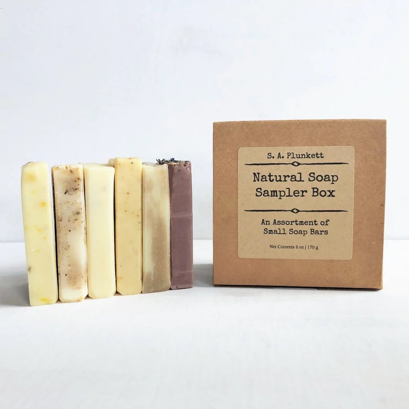 S. A Plunkett Natural Soap Sampler Box