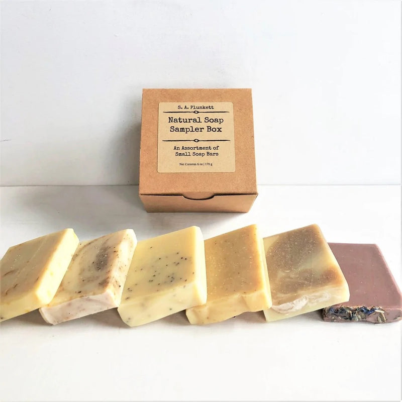 S. A Plunkett Natural Soap Sampler Box