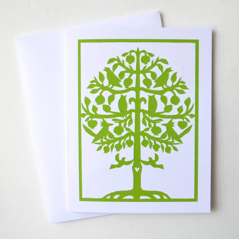 Kei & Molly Tree Green Card with Envelope