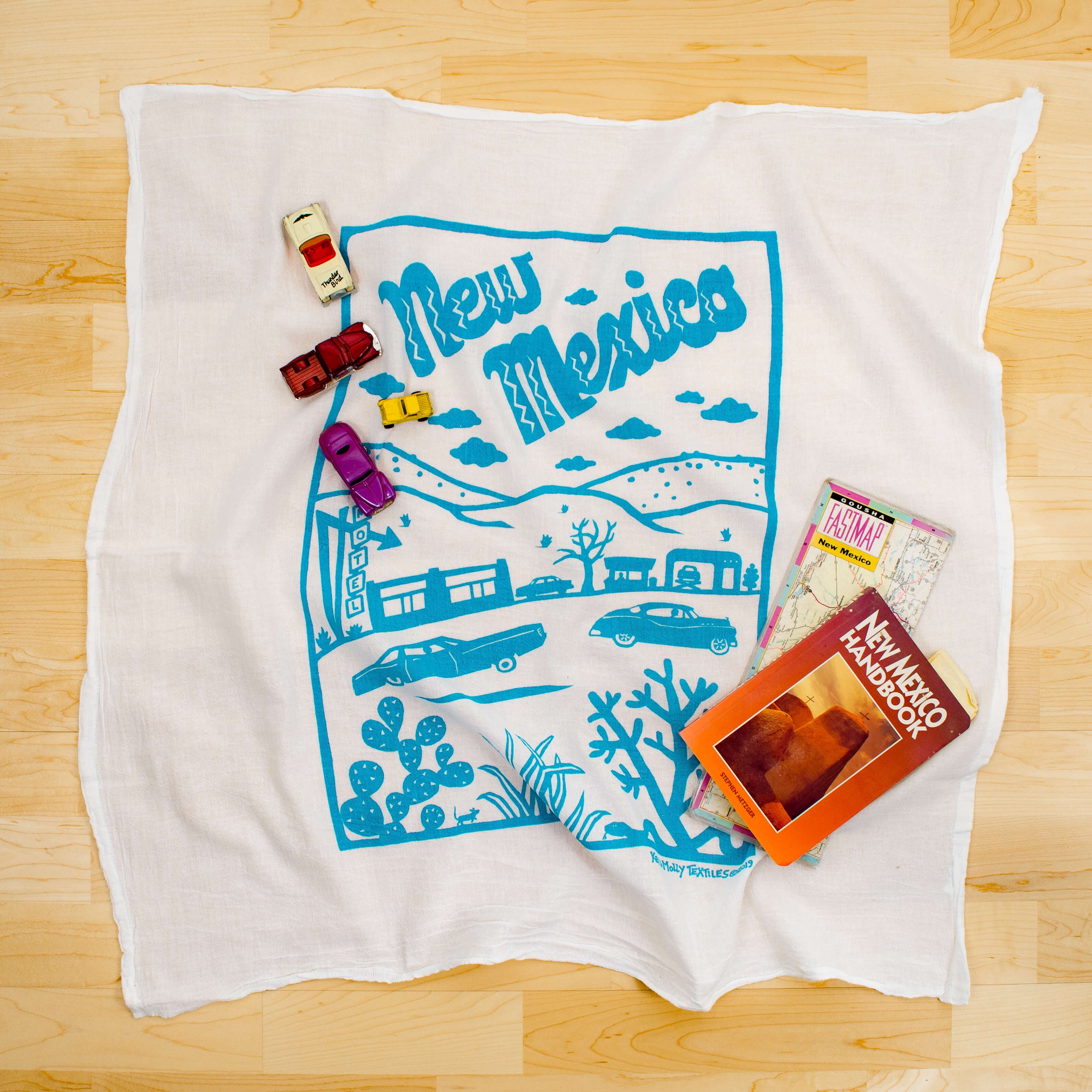 Kei & Molly Textiles Flour Sack Dish Towel: New Mexico – Kei