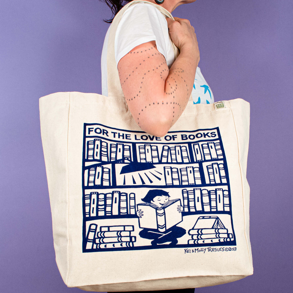 Support Local Shop Small Canvas Tote Bag l Market Tote Bag – Molly Louise  Shop LLC