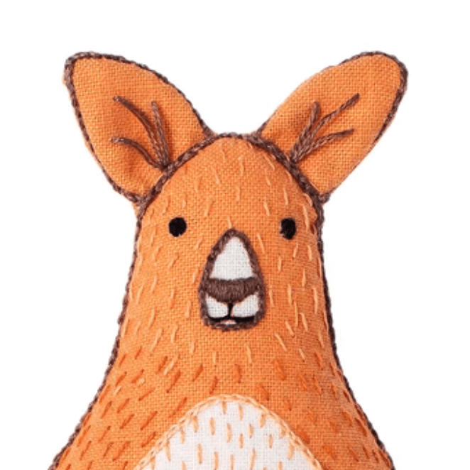 Kiriki Press Embroidery Kangaroo Kit