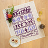 Kei & Molly Linen Cotton Tea Towel Just Married design