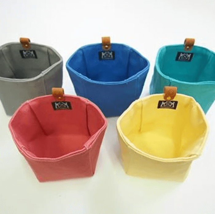 Canvas Knickknack Bins