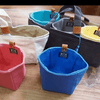 Canvas Knickknack Bins in Work Bag