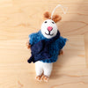 Friendsheep Felted Mouse Ornament