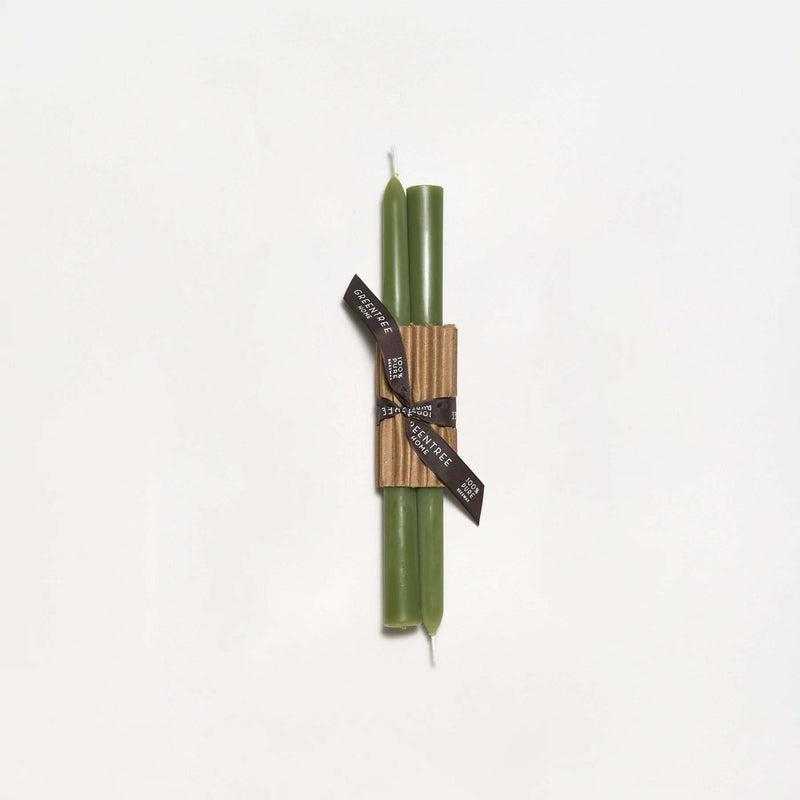 Greentree Home Candle Everyday Taper Candles- Sage