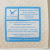 Kei & Molly Textiles, LLC European Sponge Cloth Instructions Sticker.