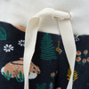 Baby pants by Kinder Sprouts: bunnies, close up tie front