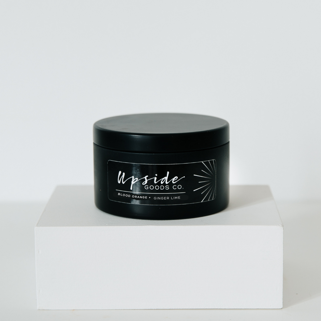 Blood Orange + Ginger Lime Candle Tin