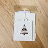 Tree gift tag front view