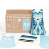 Kiriki Press Embroidery Wolf Kit