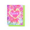 Love Tie Dye Card from Next Chapter Studio.
