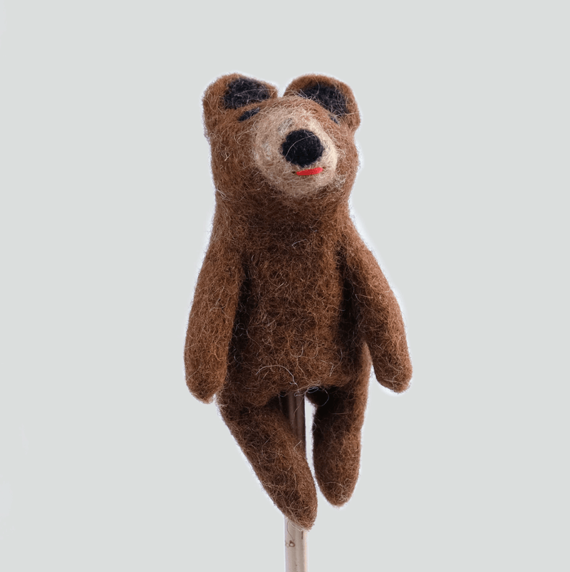 Bear Finger Puppet