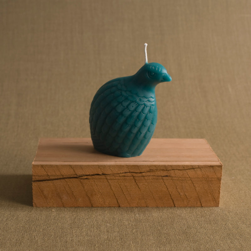 Greentree Home Candle Partridge Candle- Peacock 