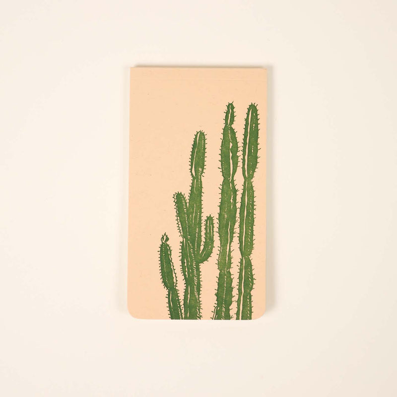 Blackbird Letterpress saguaro jotter notepad.