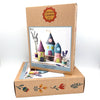 Corinne Lapierre lavender house felting kit package.