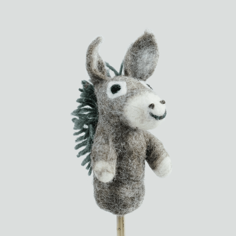 Donkey Finger Puppet