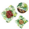 Bees wrap, reusable food wrap, assorted 3 pack: forest floor