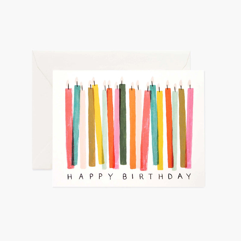 Rifle Paper Co. Birthday Candles Card.
