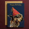 Some Ink Nice happy birthday alpaca card.
