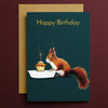 Some Ink Nice happy birthday squirrel card.