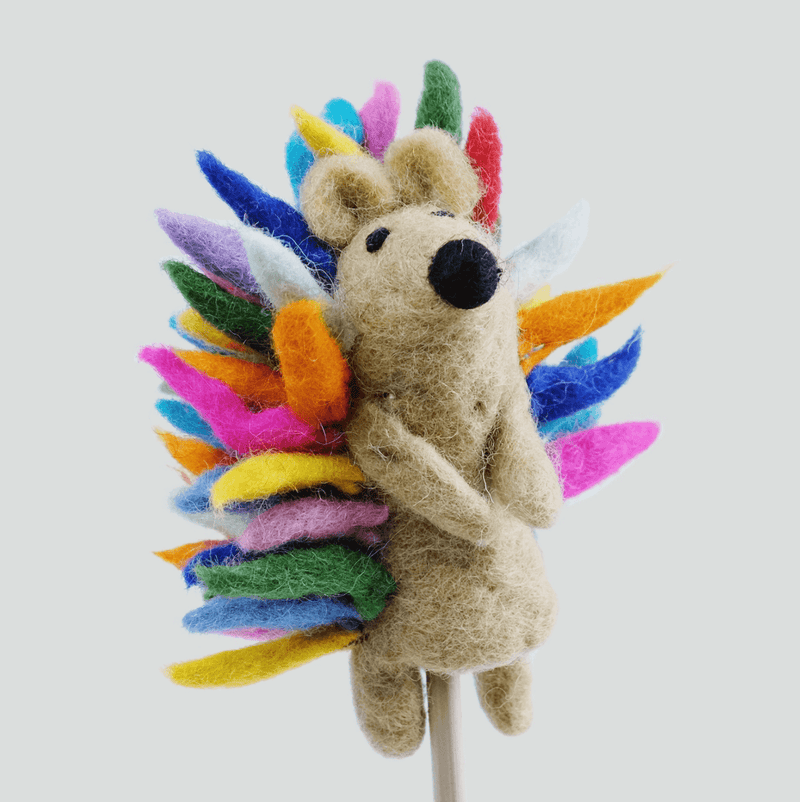 Porcupine FInger Puppet