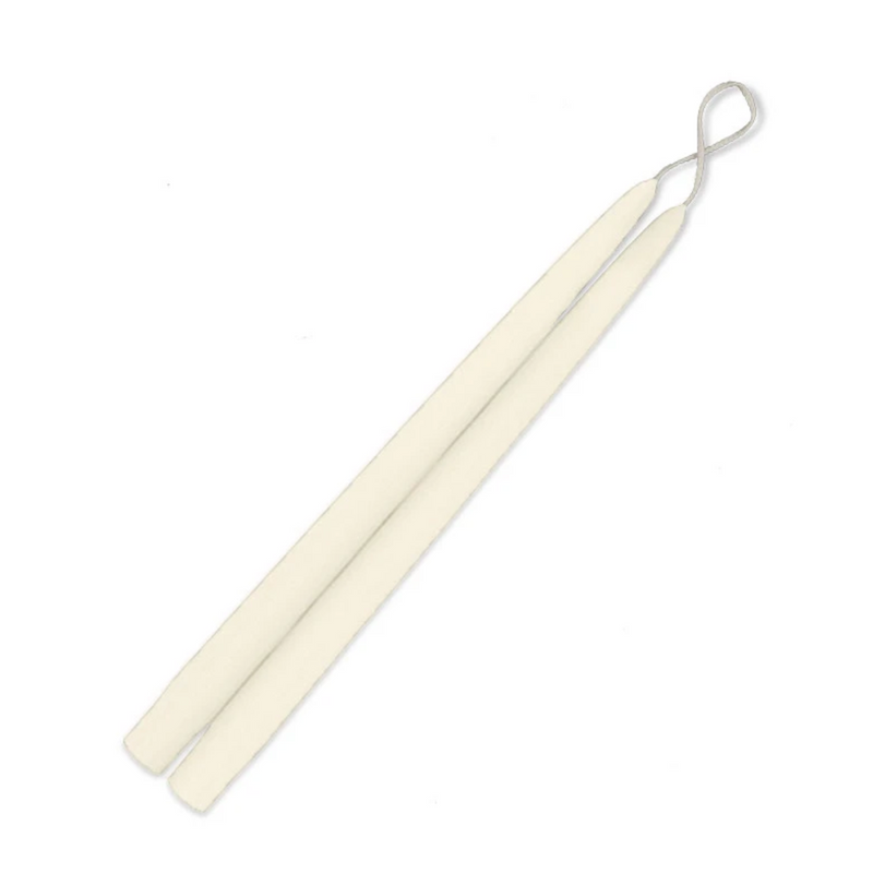 12" Creative Taper Candles in Ivory