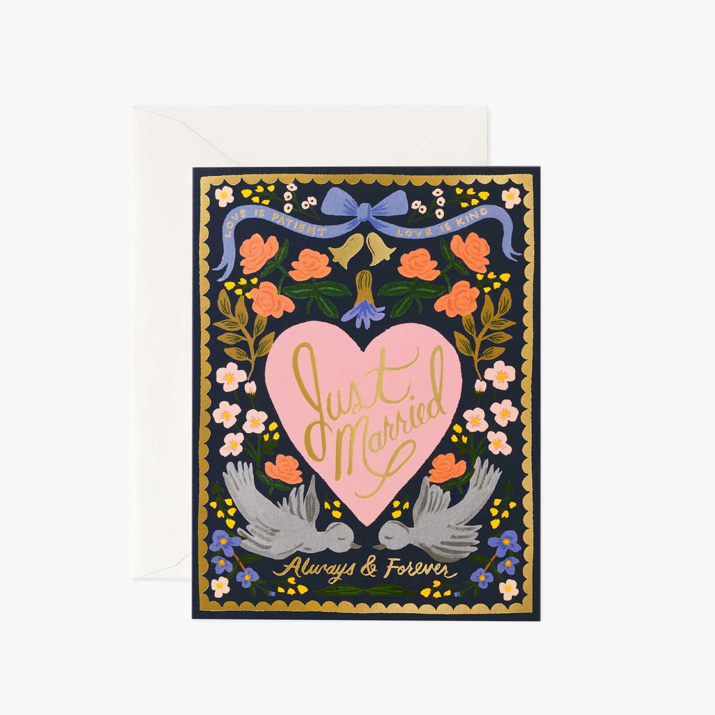 Rifle Paper Co. Love Birds Card.