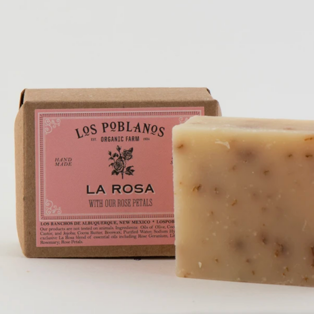 Los Poblanos La Rosa Bar Soap