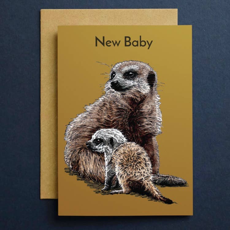 Some Ink Nice new baby otter card.