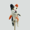 Calico Cat Finger Puppet