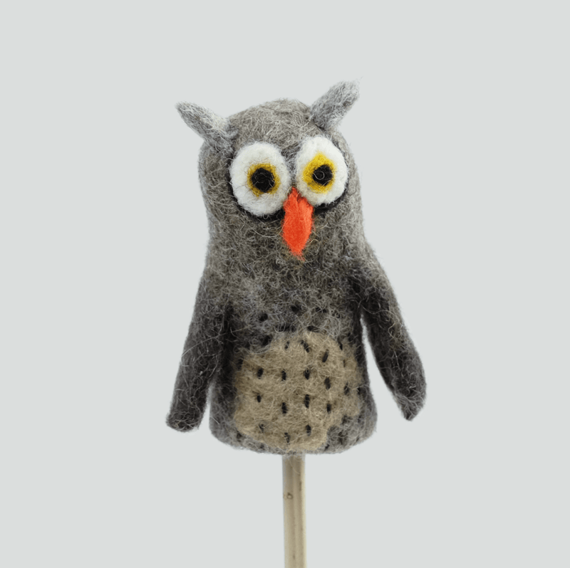 Owl Finger Puppet